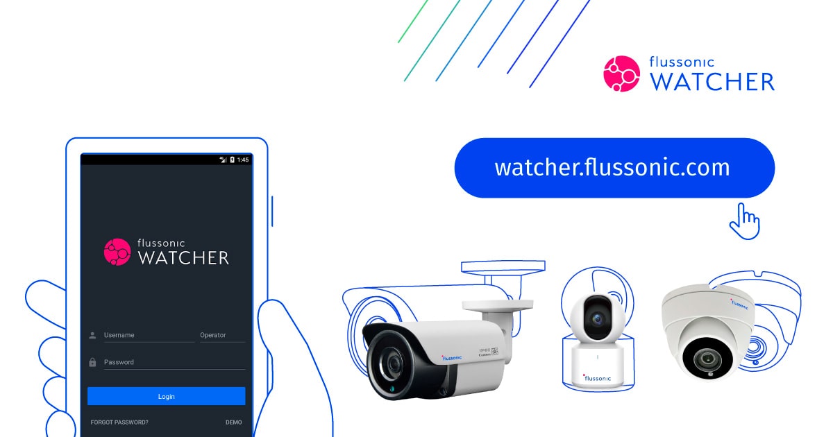 Video Surveillance Web App | Flussonic Watcher